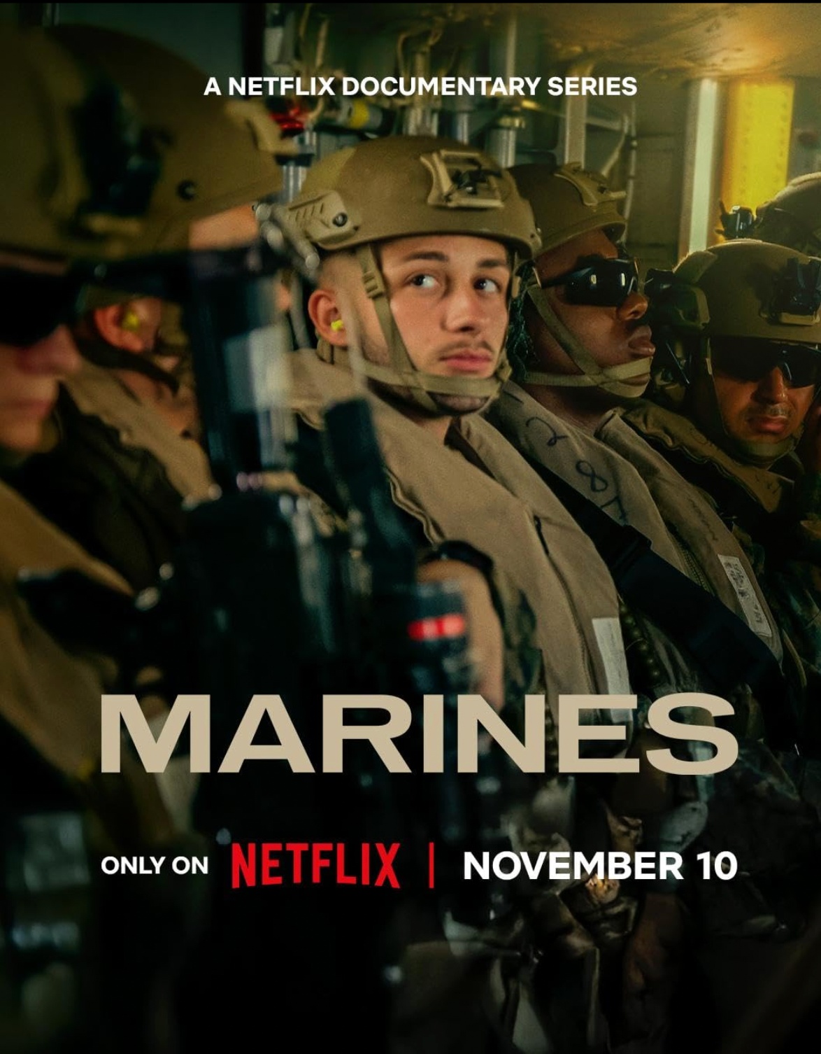 MARINES - Netflix documentary series poster